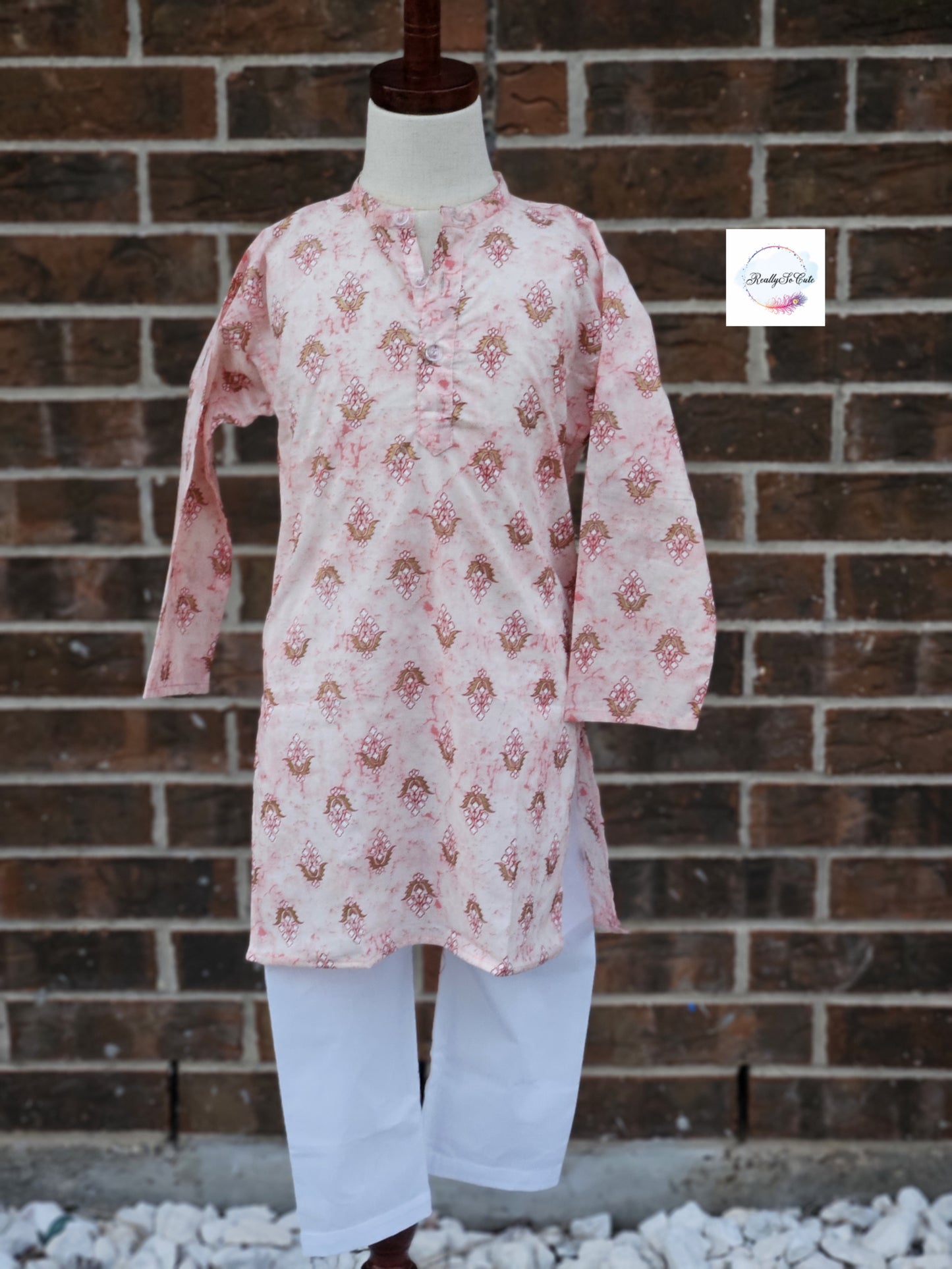 Boys  cotton kurta pajama set, infant kurta pajama