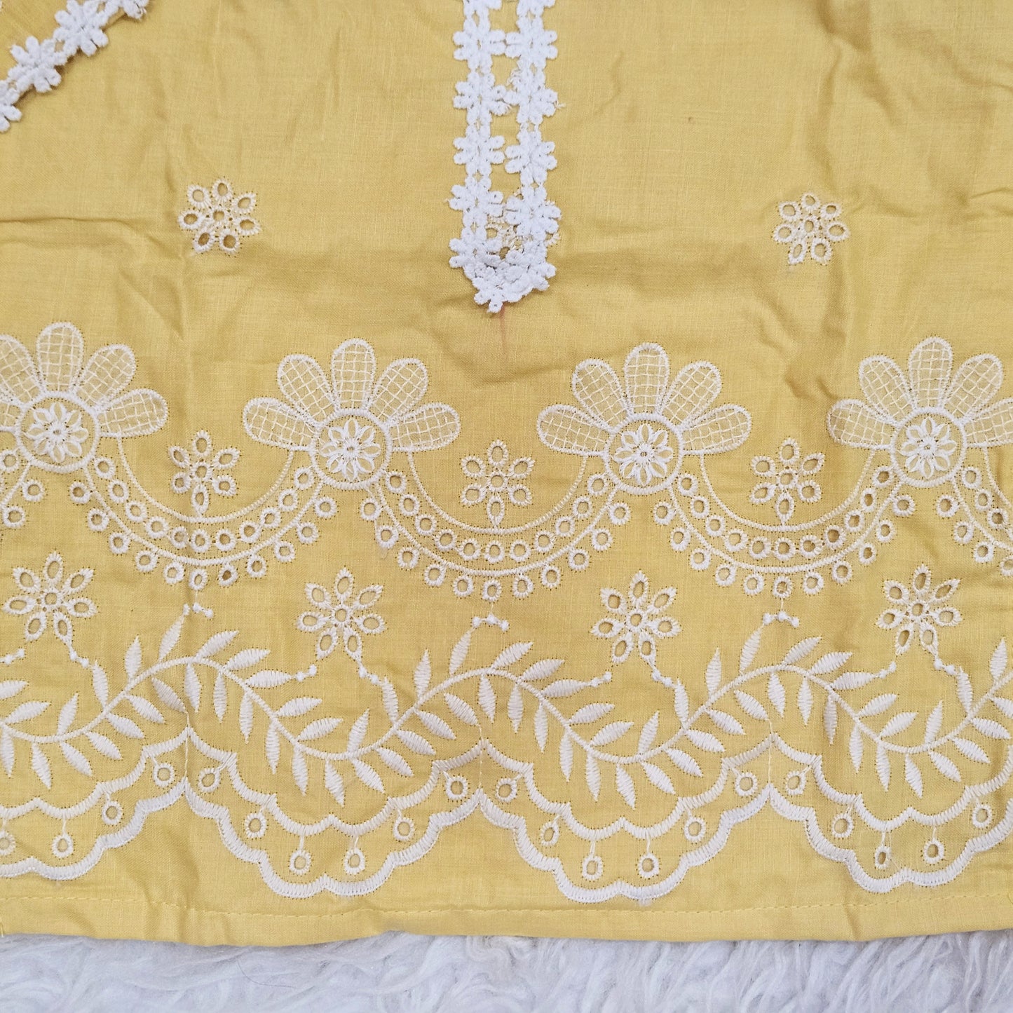 Buttercup Yellow Girls Kurta Sharara Set | Pure Cotton Festive Wear | Sibling Matching Outfit | 3M–15Y