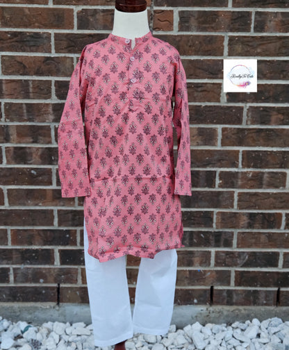 Boys  cotton kurta pajama set, infant kurta pajama