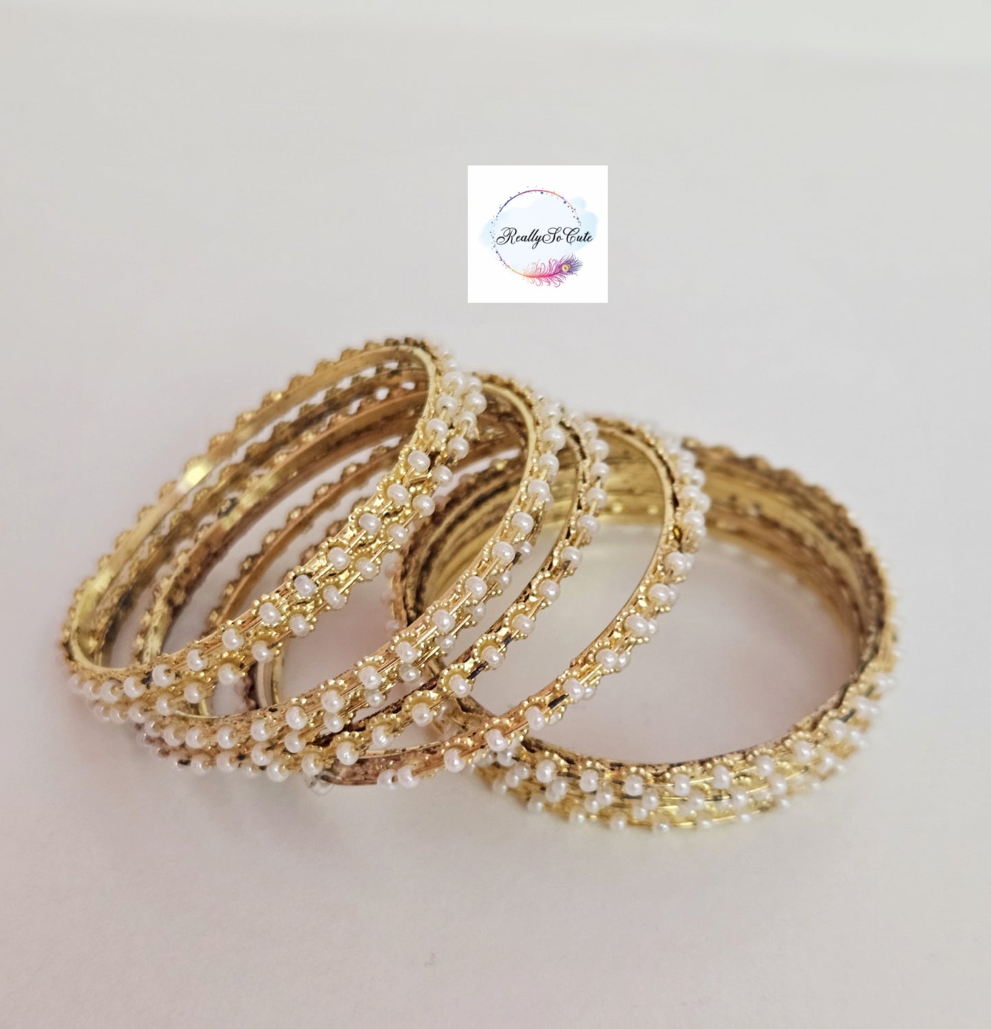 White color bangles