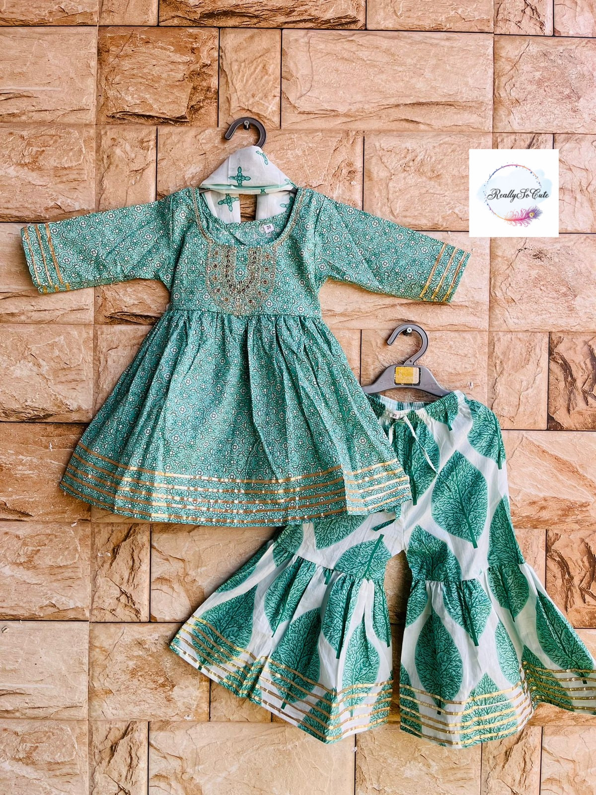 Indian Salwar Suit/  sharara kurta  set/ toddler indian baby girls set, toddler salwar kameez, Kids festive wear, blue baby set