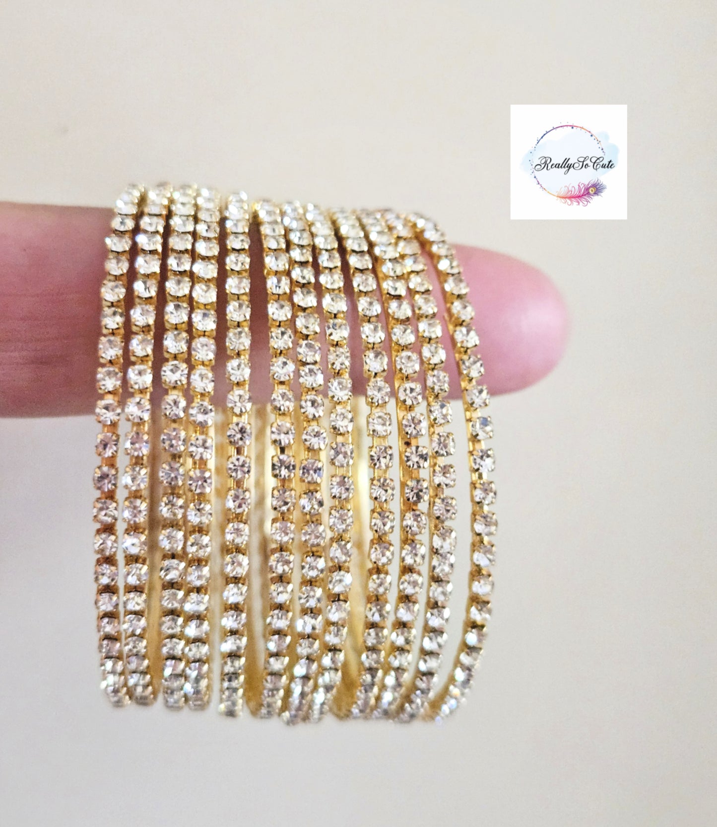 White color bangles