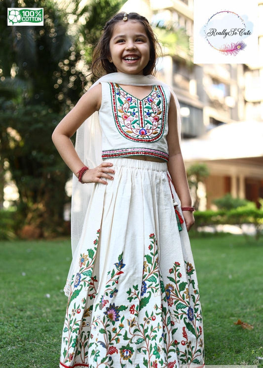 Lehanga choli, Diwali girls' ethnic wear, lehanga choli set
