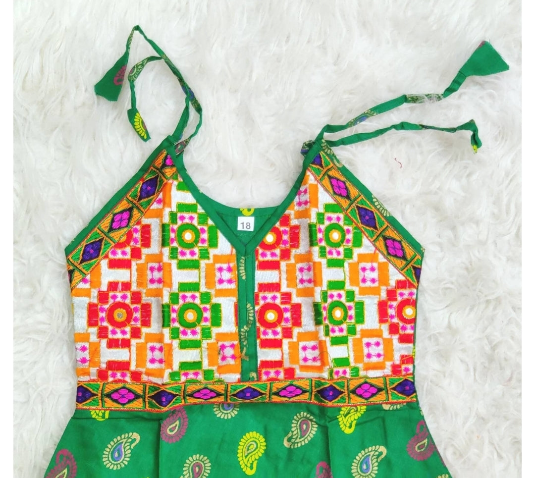 baby girls' cotton dress, infant girl ethnic wear