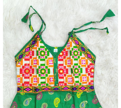 baby girls' cotton dress, infant girl ethnic wear