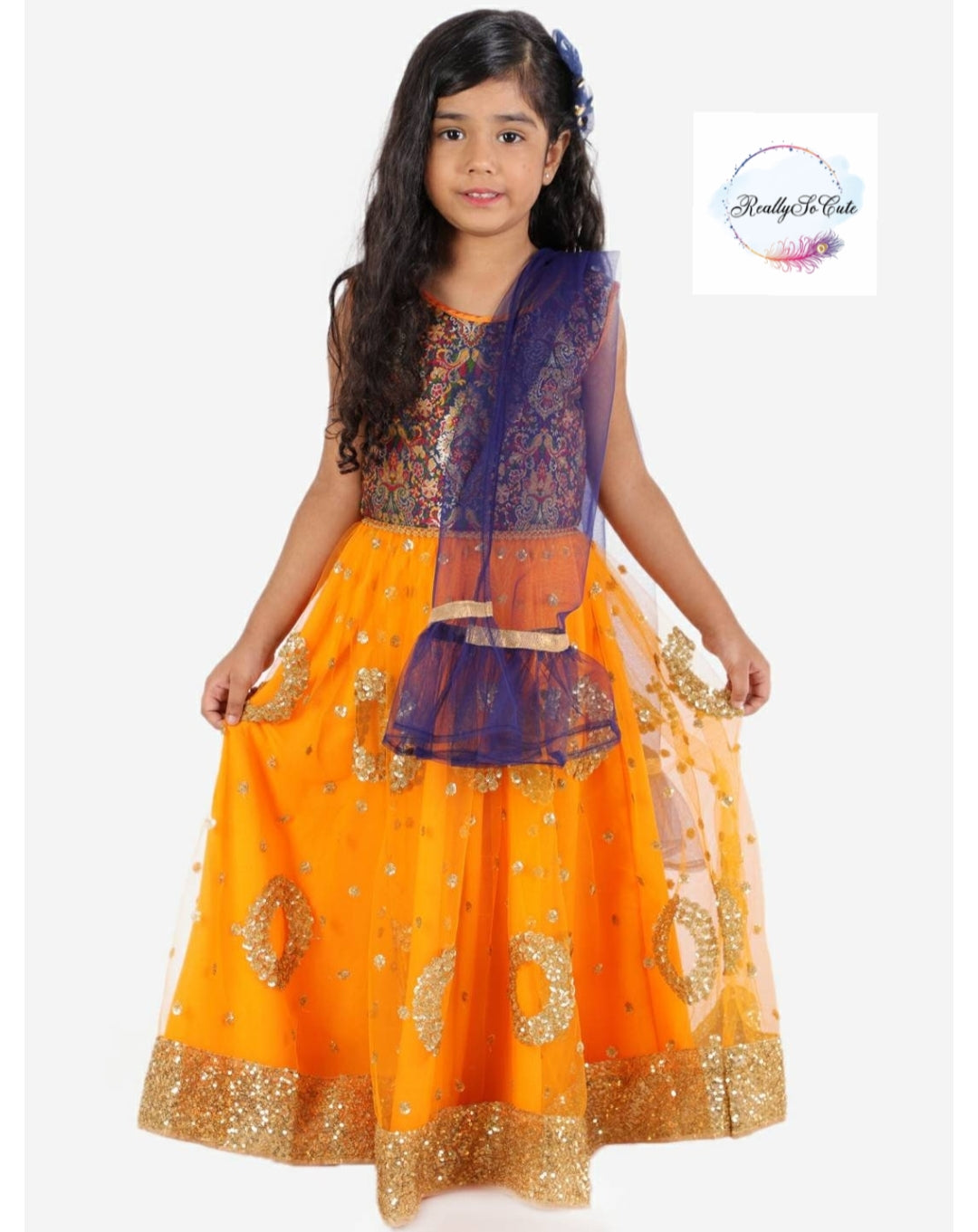 Lehanga choli, Diwali girls' ethnic wear, lehanga choli set