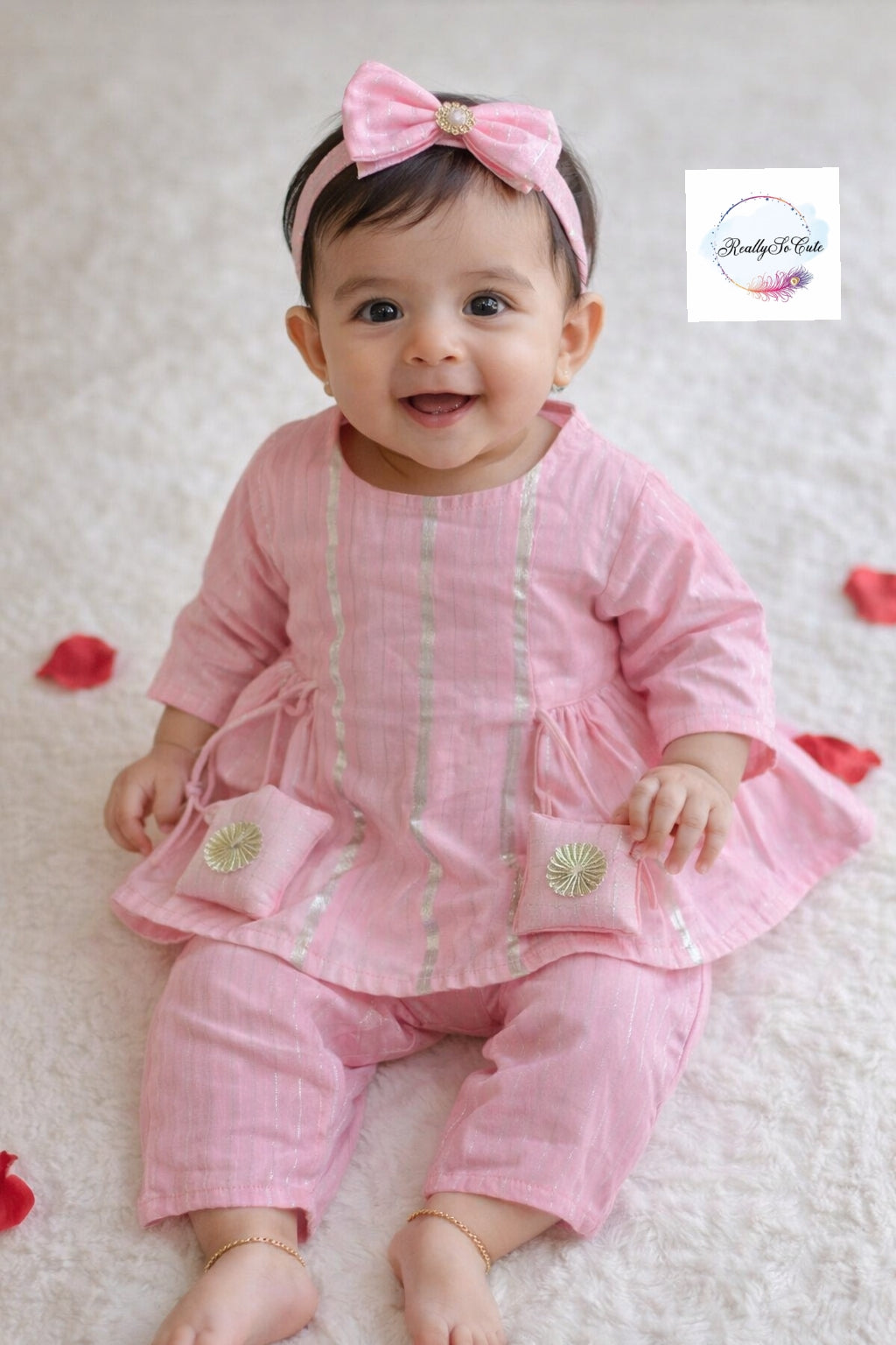 Soft cotton kurti pant co ord set