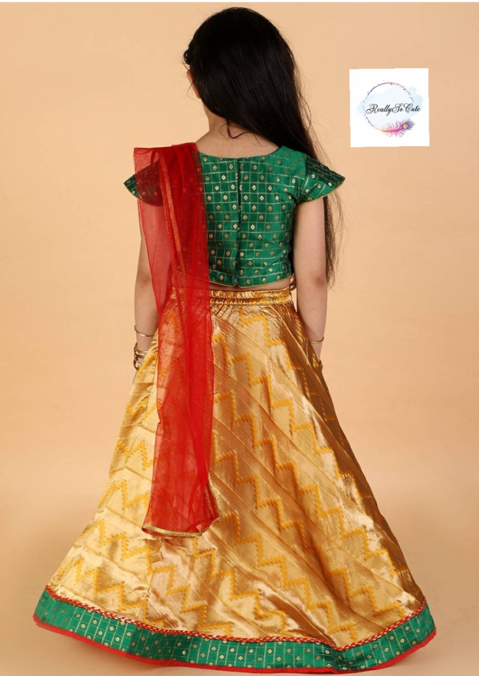 Lehanga choli, Diwali girls' ethnic wear, lehanga choli set