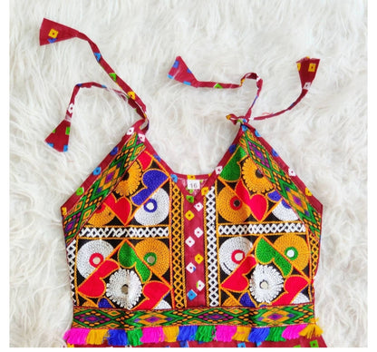 Baby girls' cotton dress, infant girl ethnic wear (12-18 months)