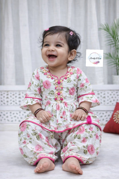 Girls Cotton Salwar Kurti Suit