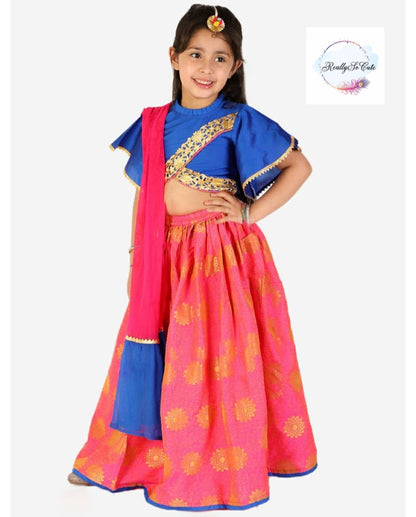 Lehanga choli, Diwali girls' ethnic wear, lehanga choli set