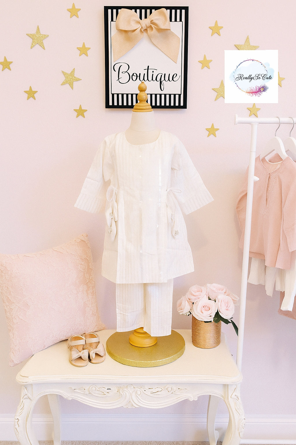 Soft cotton kurti pant co ord set