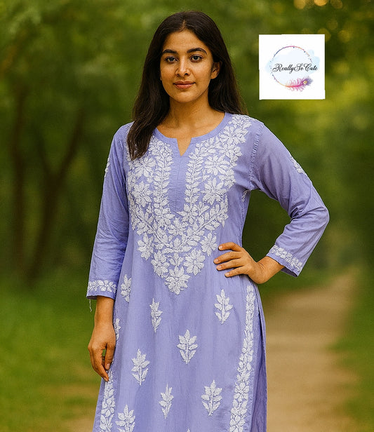 Lilyac chikankari kurta set