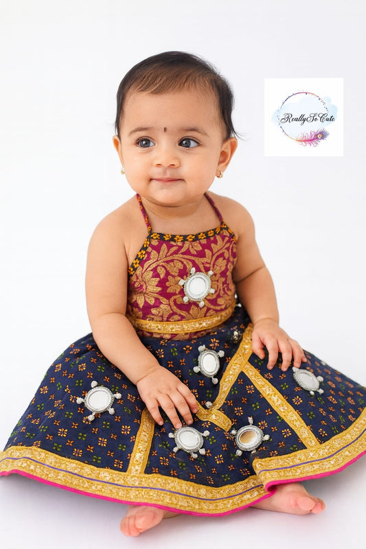 Baby Girl chaniya choli, Dandiya girl ethnic wear