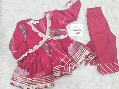 Soft cotton kurti pant dupatta