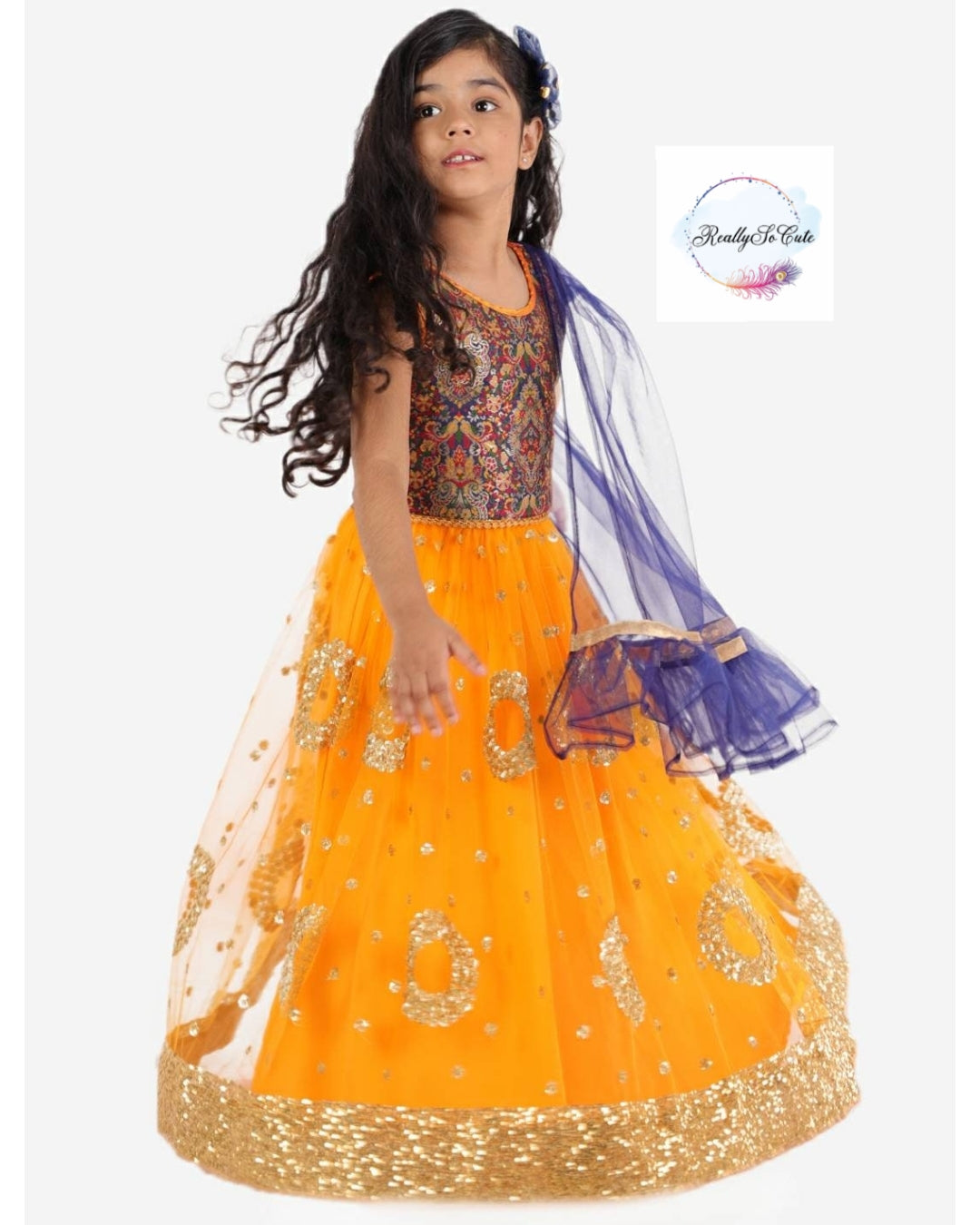 Lehanga choli, Diwali girls' ethnic wear, lehanga choli set
