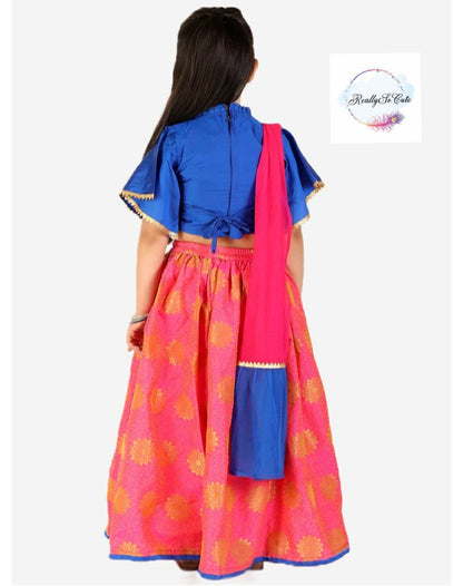 Lehanga choli, Diwali girls' ethnic wear, lehanga choli set