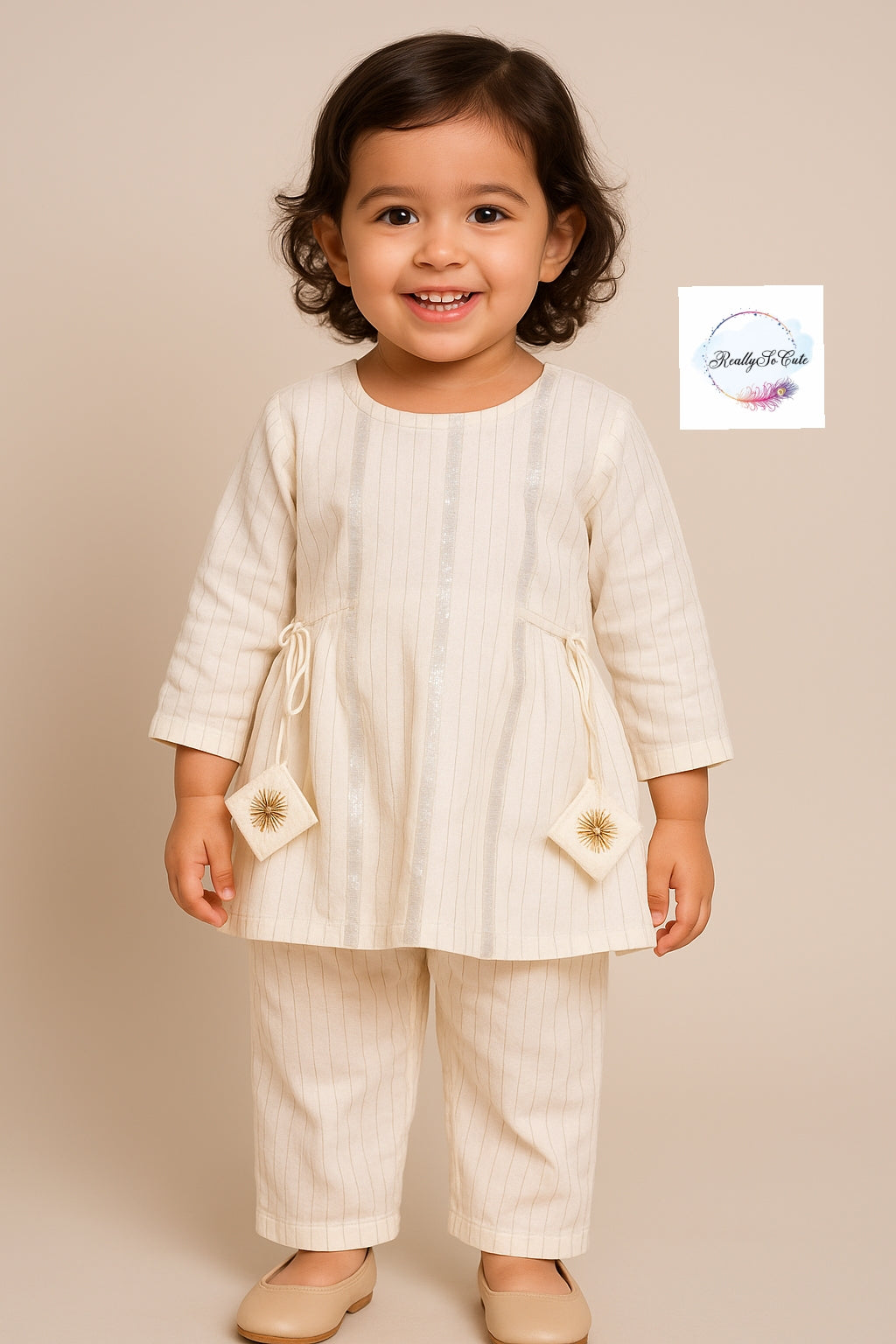 Soft cotton kurti pant co ord set