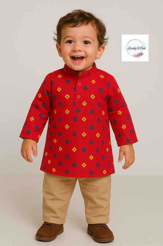 Only kurta, infant kurta pajama, Boys cotton kurta